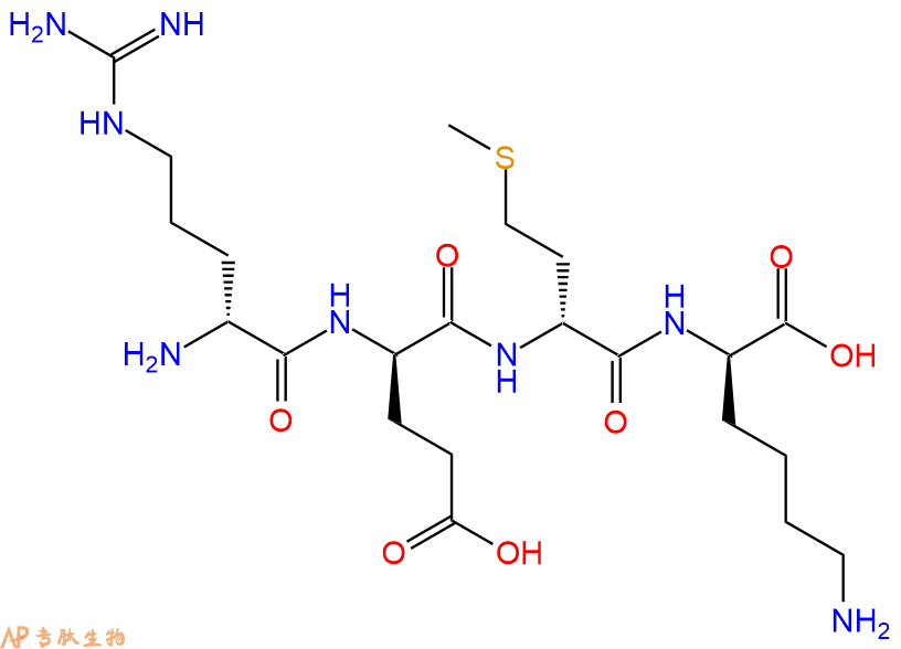 专肽生物产品H2N-DArg-DGlu-DMet-DLys-COOH