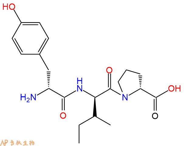 专肽生物产品H2N-DTyr-DIle-DPro-COOH
