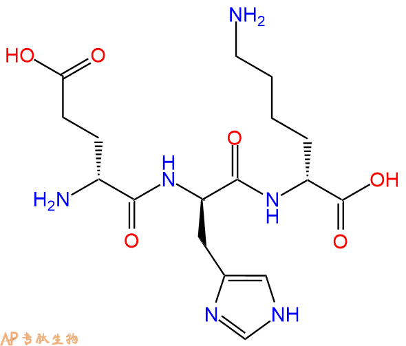 专肽生物产品H2N-DGlu-DHis-DLys-COOH