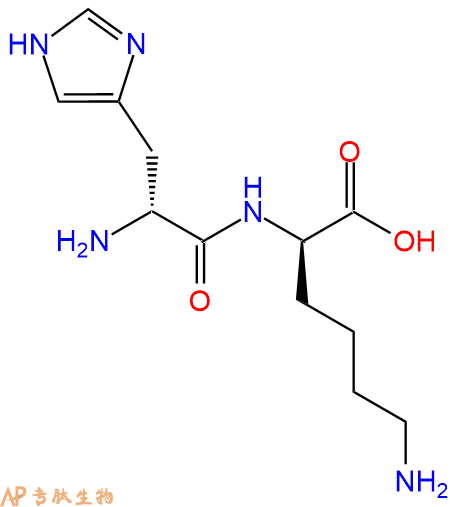 专肽生物产品H2N-DHis-DLys-COOH