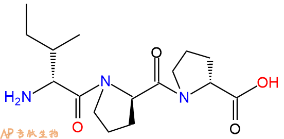 专肽生物产品H2N-DIle-DPro-DPro-COOH