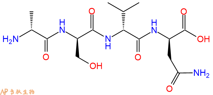 专肽生物产品H2N-DAla-DSer-DVal-DAsn-COOH