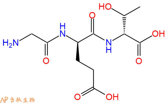 专肽生物产品H2N-Gly-DGlu-DThr-COOH