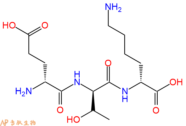 专肽生物产品H2N-DGlu-DThr-DLys-COOH