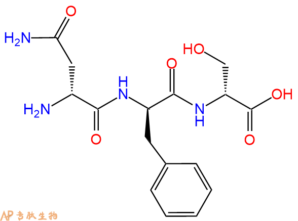 专肽生物产品H2N-DAsn-DPhe-DSer-COOH