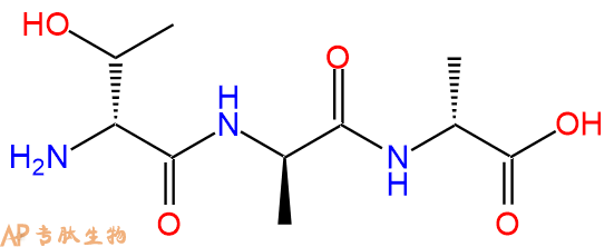 专肽生物产品H2N-DThr-DAla-DAla-COOH