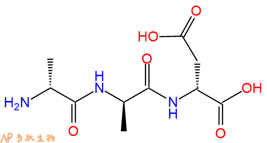 专肽生物产品H2N-DAla-DAla-DAsp-COOH