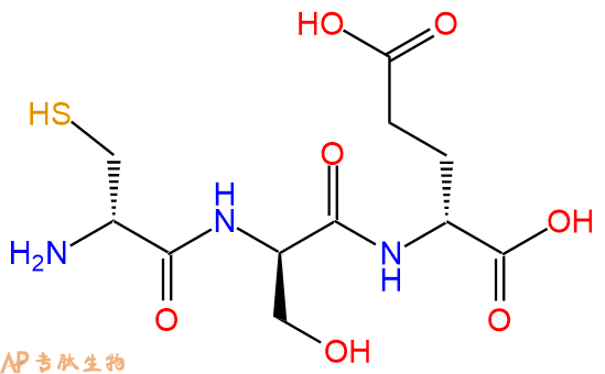 专肽生物产品H2N-DCys-DSer-DGlu-COOH
