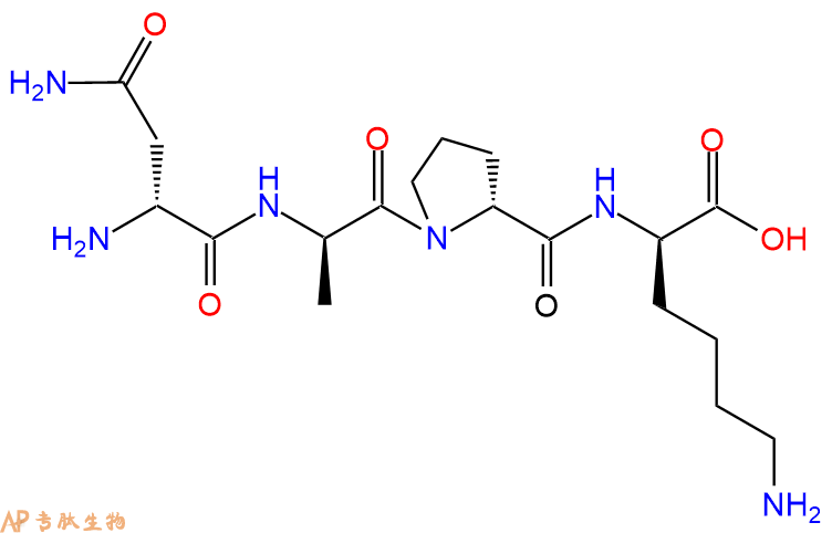 专肽生物产品H2N-DAsn-DAla-DPro-DLys-COOH