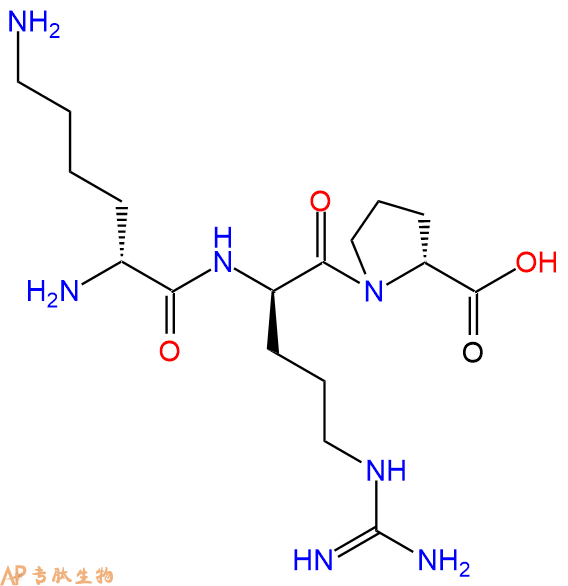 专肽生物产品H2N-DLys-DArg-DPro-COOH
