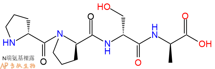 专肽生物产品H2N-DPro-DPro-DSer-DAla-COOH