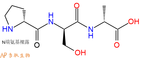 专肽生物产品H2N-DPro-DSer-DAla-COOH