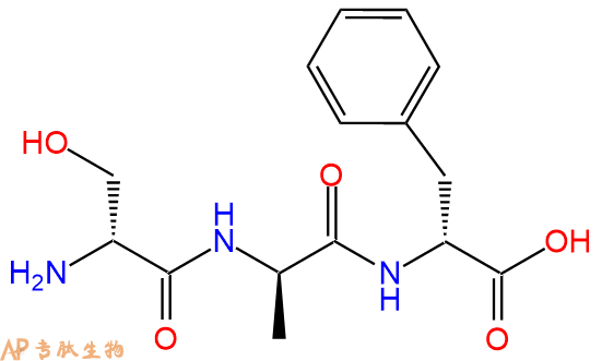 专肽生物产品H2N-DSer-DAla-DPhe-COOH