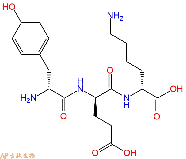 专肽生物产品H2N-DTyr-DGlu-DLys-COOH