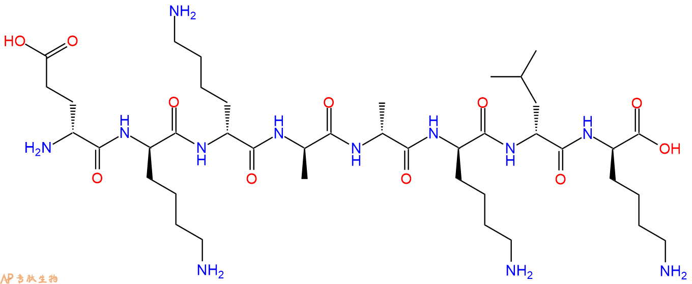 专肽生物产品H2N-DGlu-DLys-DLys-DAla-DAla-DLys-DLeu-DLys-COOH