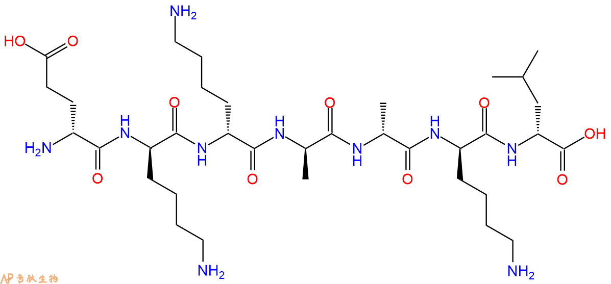 专肽生物产品H2N-DGlu-DLys-DLys-DAla-DAla-DLys-DLeu-COOH
