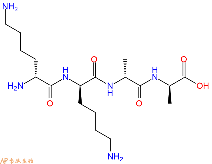 专肽生物产品H2N-DLys-DLys-DAla-DAla-COOH