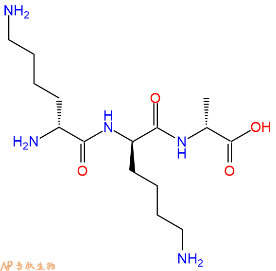 专肽生物产品H2N-DLys-DLys-DAla-COOH