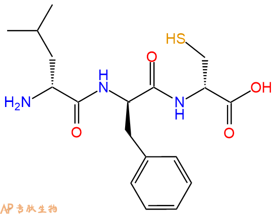 专肽生物产品H2N-DLeu-DPhe-DCys-COOH