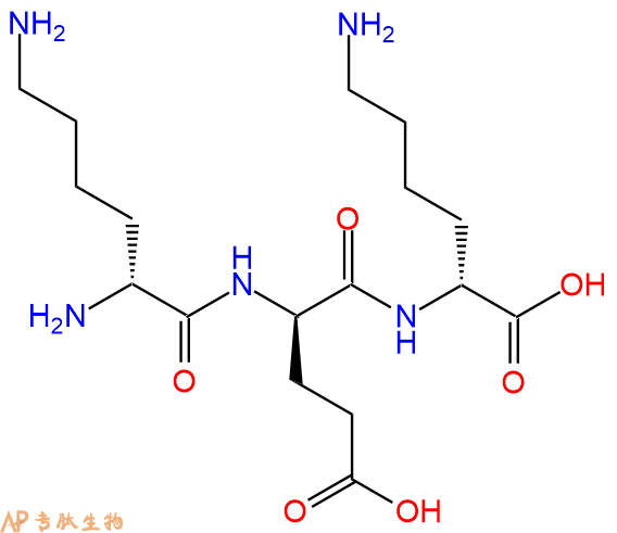 专肽生物产品H2N-DLys-DGlu-DLys-COOH