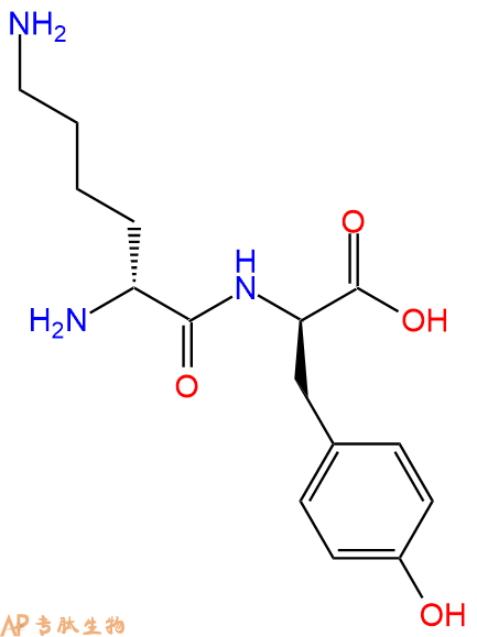 专肽生物产品H2N-DLys-DTyr-COOH