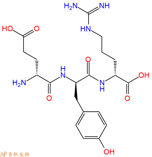 专肽生物产品H2N-DGlu-DTyr-DArg-COOH