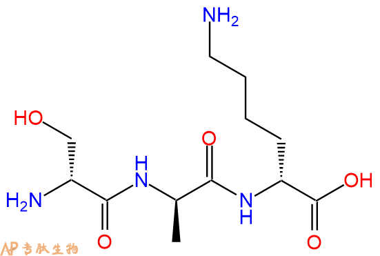 专肽生物产品H2N-DSer-DAla-DLys-COOH