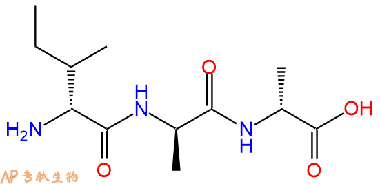 专肽生物产品H2N-DIle-DAla-DAla-COOH