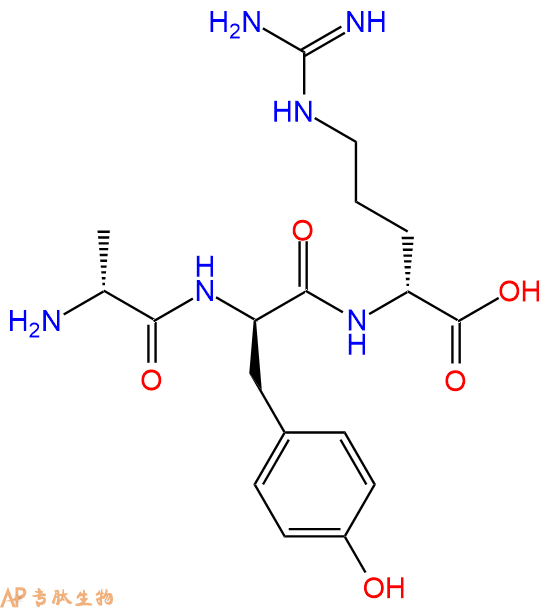 专肽生物产品H2N-DAla-DTyr-DArg-COOH