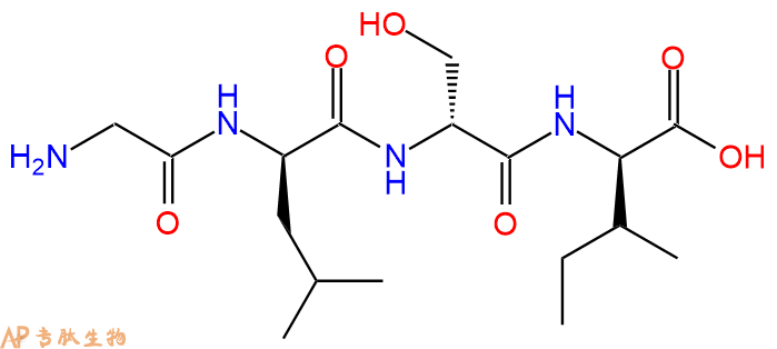 专肽生物产品H2N-Gly-DLeu-DSer-DIle-COOH