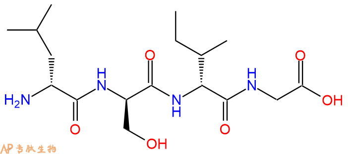 专肽生物产品H2N-DLeu-DSer-DIle-Gly-COOH
