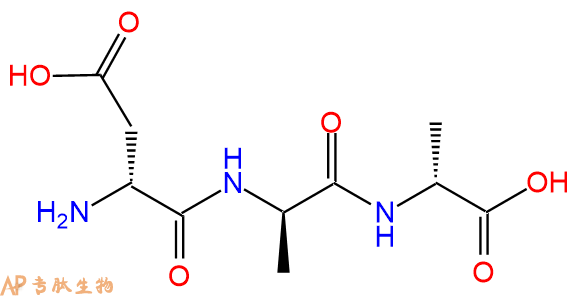 专肽生物产品H2N-DAsp-DAla-DAla-COOH
