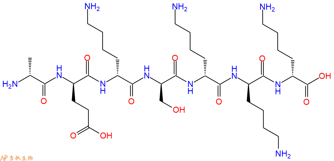 专肽生物产品H2N-DAla-DGlu-DLys-DSer-DLys-DLys-DLys-COOH