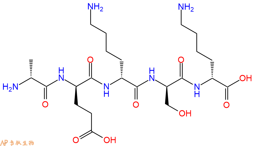 专肽生物产品H2N-DAla-DGlu-DLys-DSer-DLys-COOH