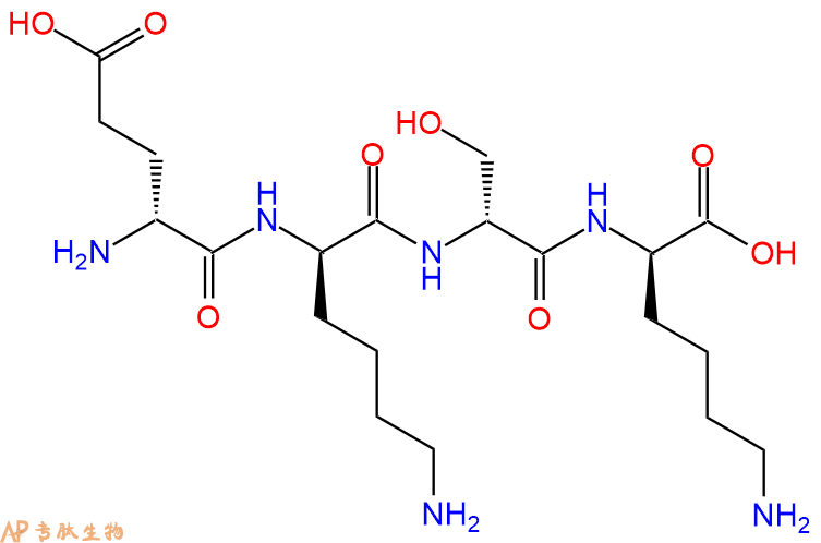 专肽生物产品H2N-DGlu-DLys-DSer-DLys-COOH