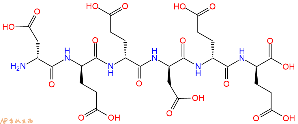 专肽生物产品H2N-DAsp-DGlu-DGlu-DAsp-DGlu-DGlu-COOH