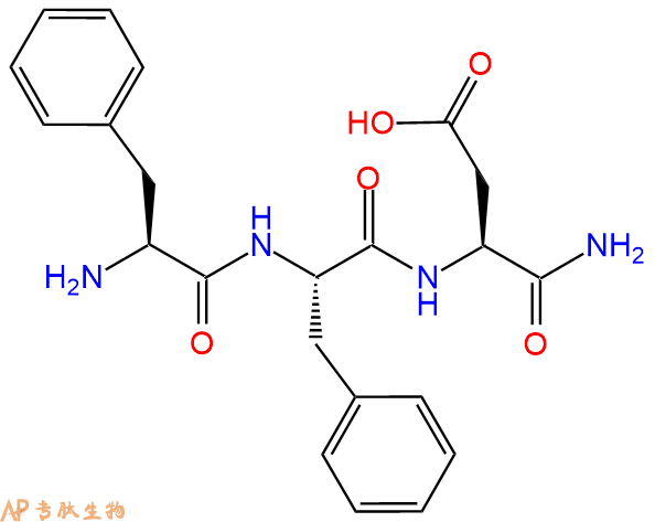 专肽生物产品H2N-Phe-Phe-Asp-NH2