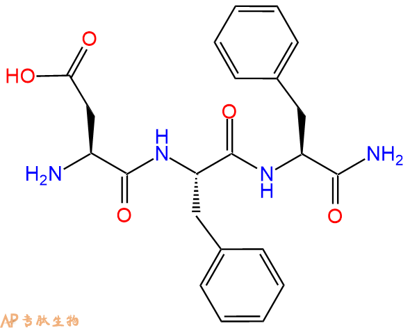 专肽生物产品H2N-Asp-Phe-Phe-NH2
