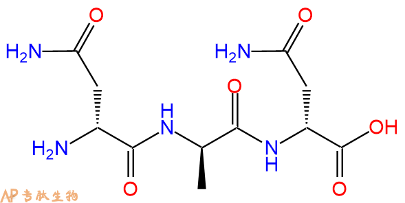 专肽生物产品H2N-DAsn-DAla-DAsn-COOH