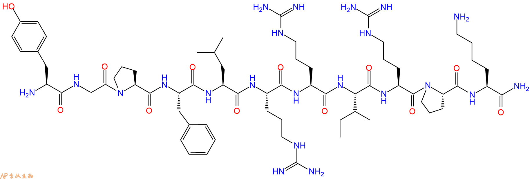 专肽生物产品dynorphin A类似物289636-76-6