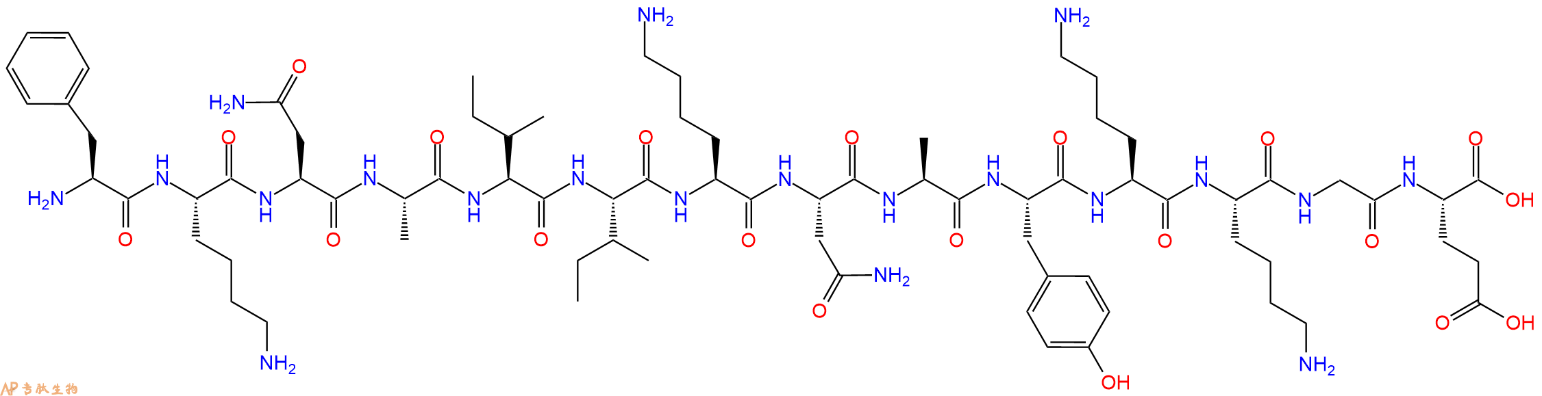 专肽生物产品β-Endorphin (18-31) (human)、β-Lipotropin (76-89) (human)74216-35-6