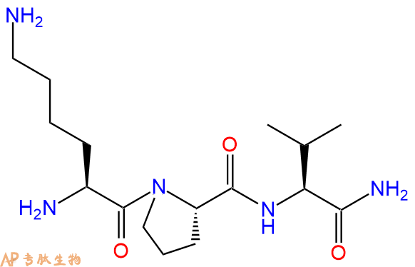 专肽生物产品H2N-Lys-Pro-Val-NH2