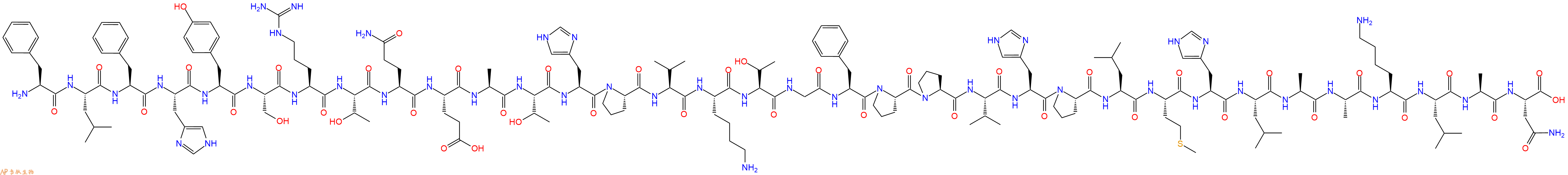 专肽生物产品神经调节肽S前体、Prepro-Neuromedin S ( 70-103 ) ( Human ) 、Prepro-NMS (70-103) (huMan)894454-10-5