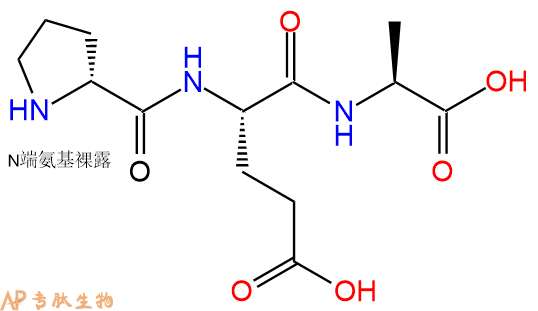 专肽生物产品H2N-DPro-Glu-Ala-COOH