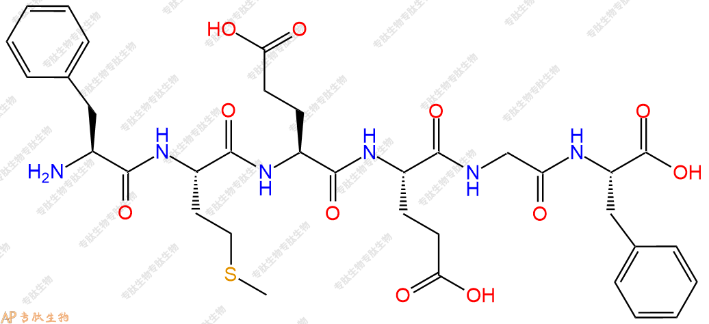 专肽生物产品H2N-Phe-Met-Glu-Glu-Gly-Phe-COOH