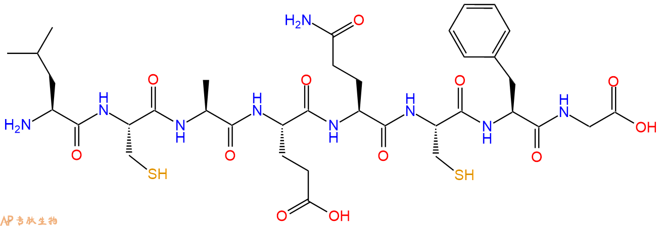 专肽生物产品H2N-Leu-Cys-Ala-Glu-Gln-Cys-Phe-Gly-COOH