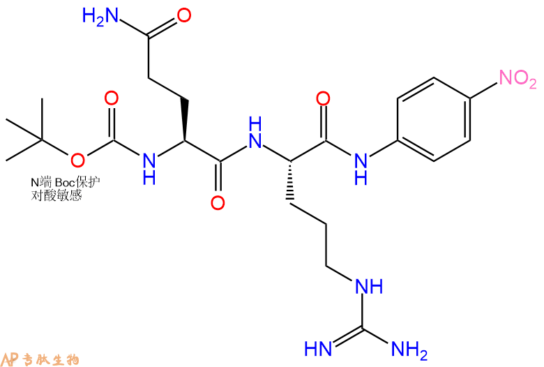 专肽生物产品Boc-Gln-Arg-pNA