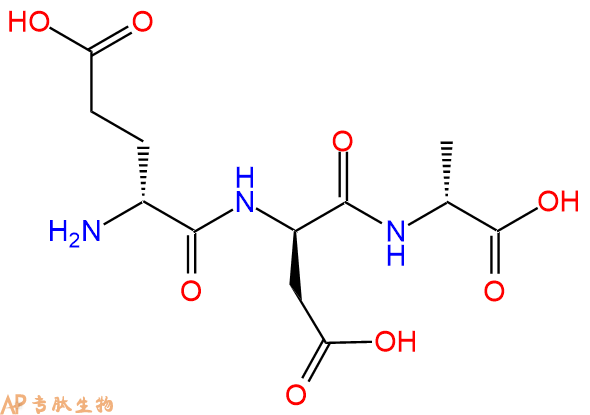 专肽生物产品H2N-DGlu-DAsp-DAla-COOH