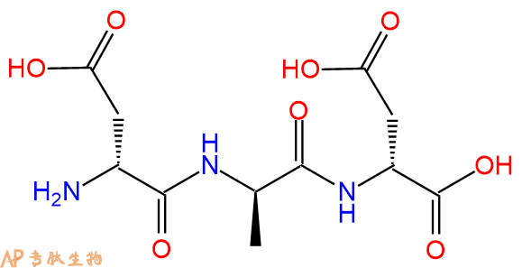专肽生物产品H2N-DAsp-DAla-DAsp-COOH