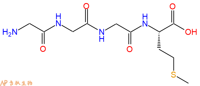 专肽生物产品H2N-Gly-Gly-Gly-Met-COOH